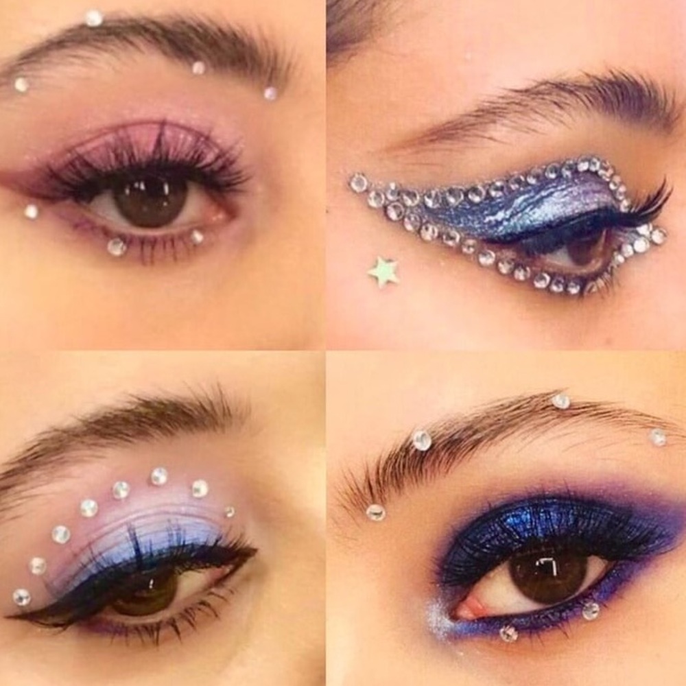 Lot 3 pc Glitter bh cosmetics Eyelights Urban Outfitters Waterproof Eye Toppers - Picture 9 of 12